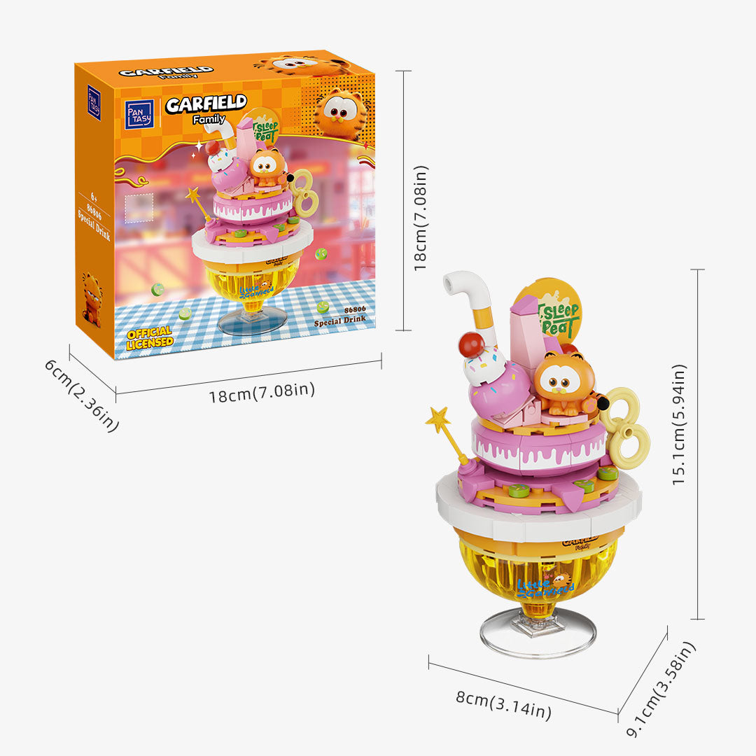 Pantasy x Garfield Foodie Series 86805 86806 86807 86808 - Image 8 of 14 | TheBrickTube