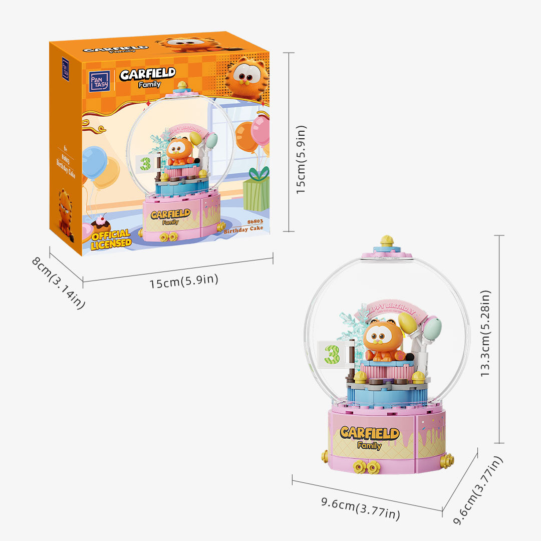 Pantasy x Garfield Crystal Ball Series 86801 86802 86803 86804 - Image 9 of 14 | TheBrickTube