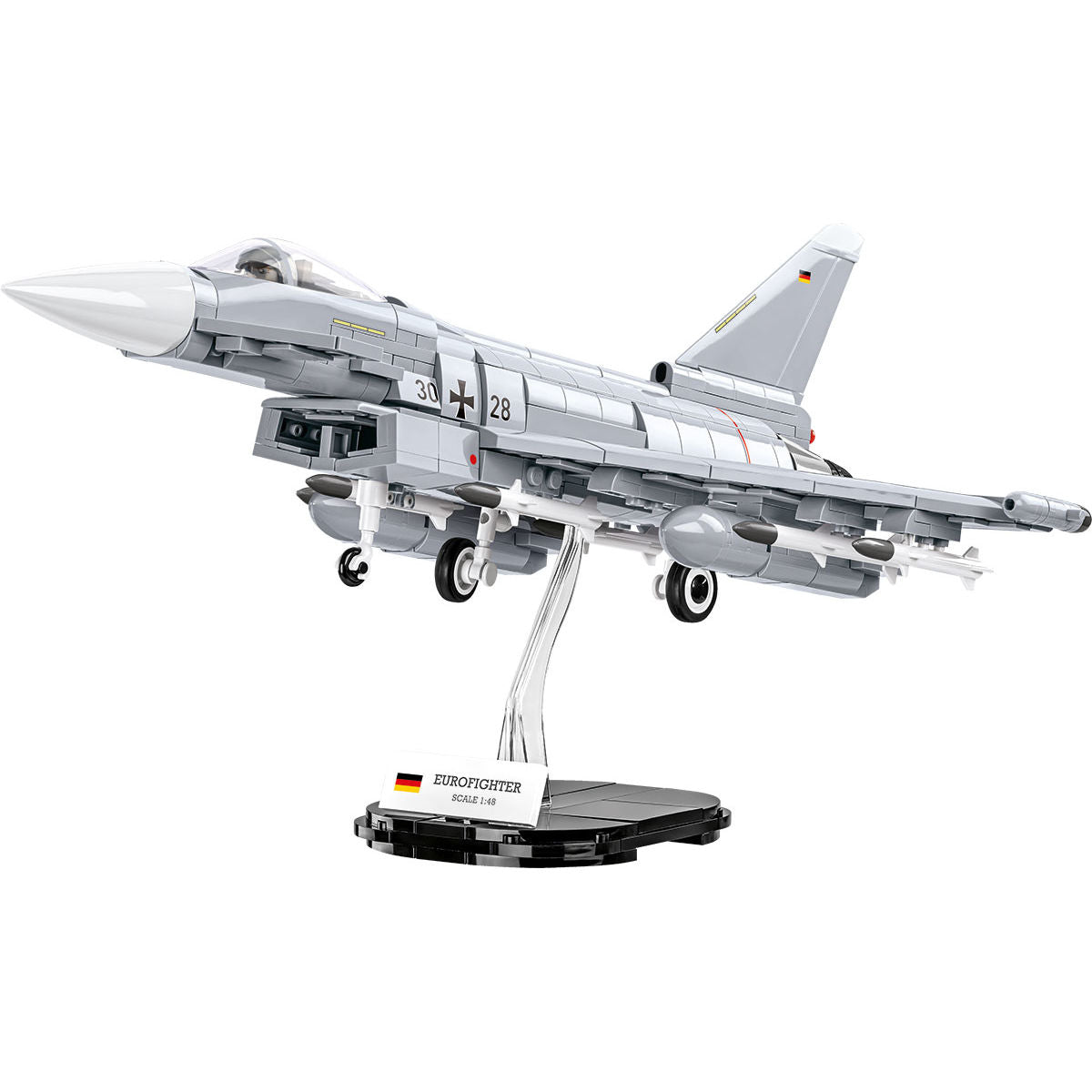 Eurofighter Typhoon Jet Fighter (Germany) Building Set - Image 6 of 6 | TheBrickTube