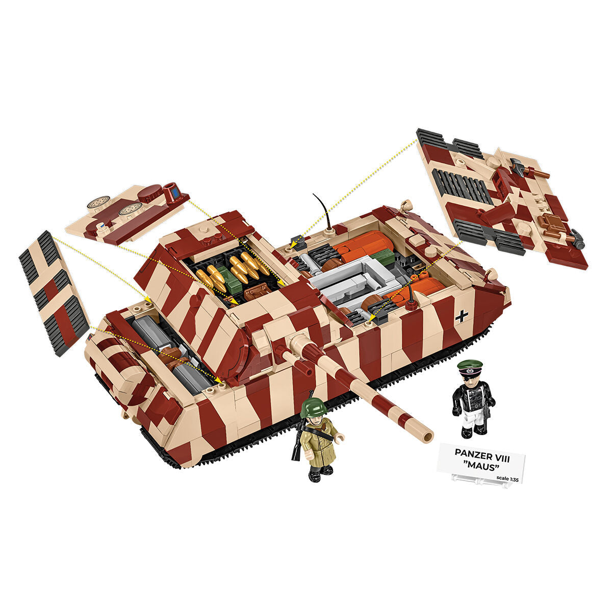 Panzer VIII "Maus" Tank Building Set - Image 6 of 6 | TheBrickTube