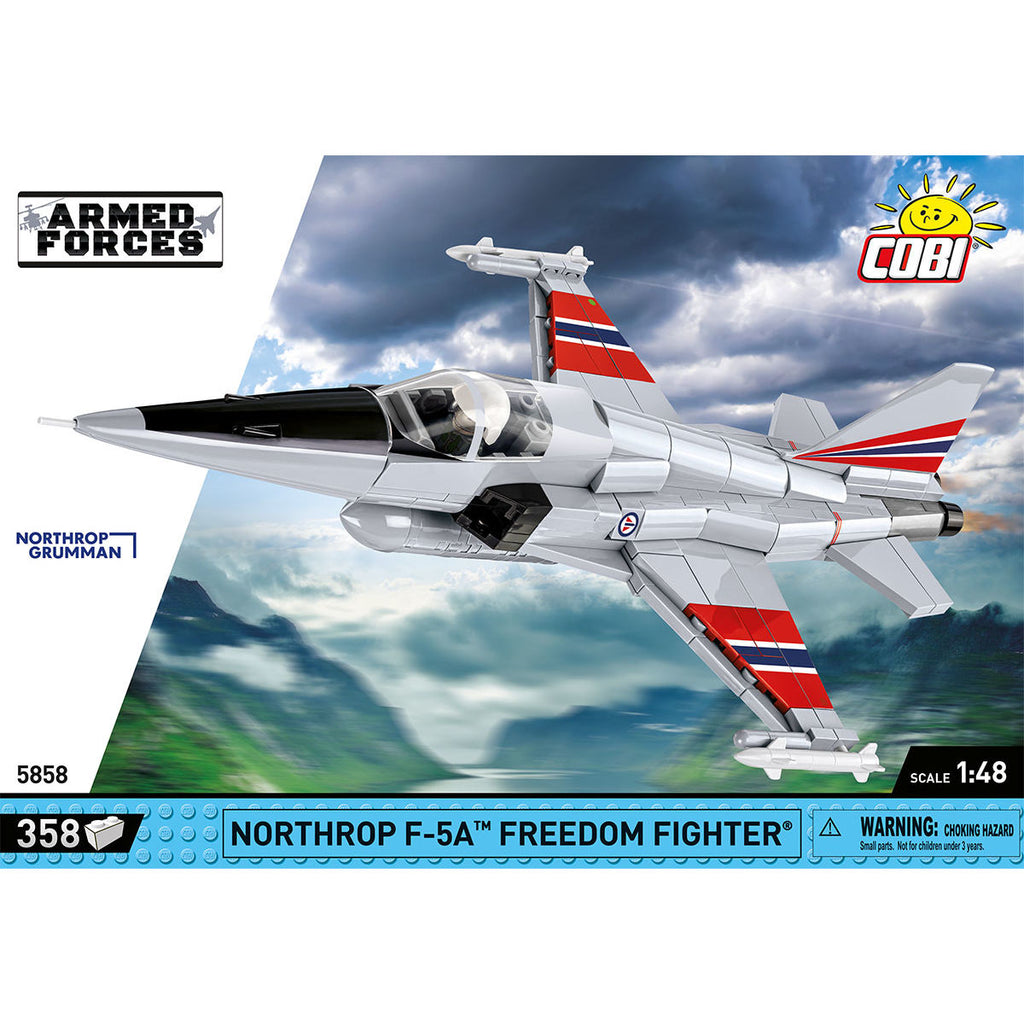 Northrop F-5A Freedom Fighter Jet Building Set - Image 3 of 6 | TheBrickTube