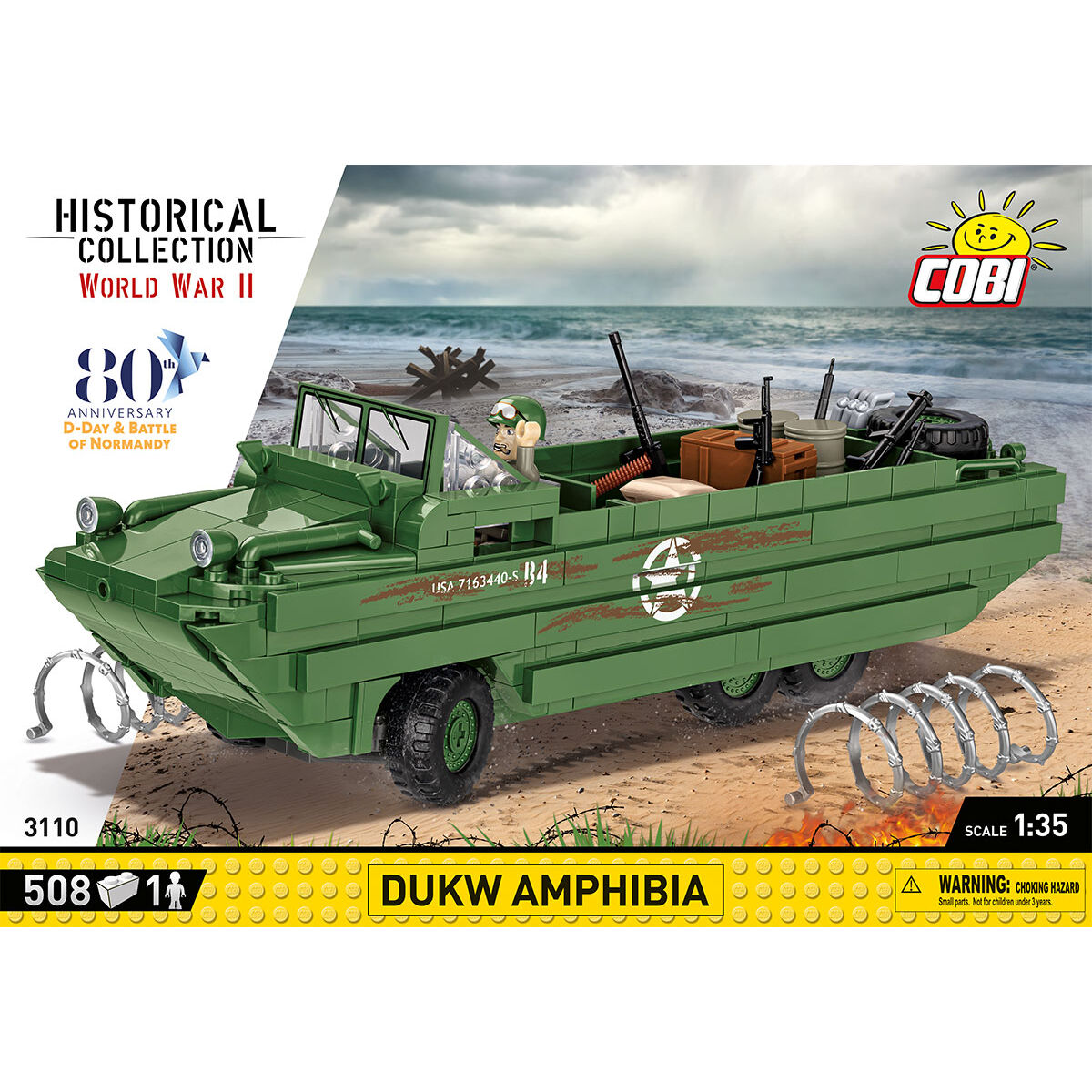 Dukw Amphibia Landing Vehicle Building Set - Image 3 of 6 | TheBrickTube