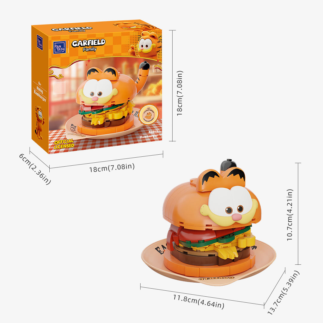 Pantasy x Garfield Foodie Series 86805 86806 86807 86808 - Image 7 of 14 | TheBrickTube