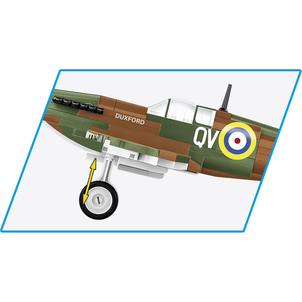 Spitfire Mk. I N3200 Fighter Building Set - Image 6 of 6 | TheBrickTube