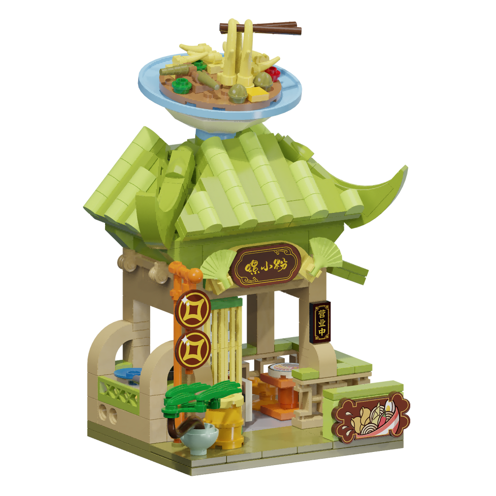 Food Street Series 56005 56006 56007 56008 | Brick Building Set - Image 3 of 6 | TheBrickTube