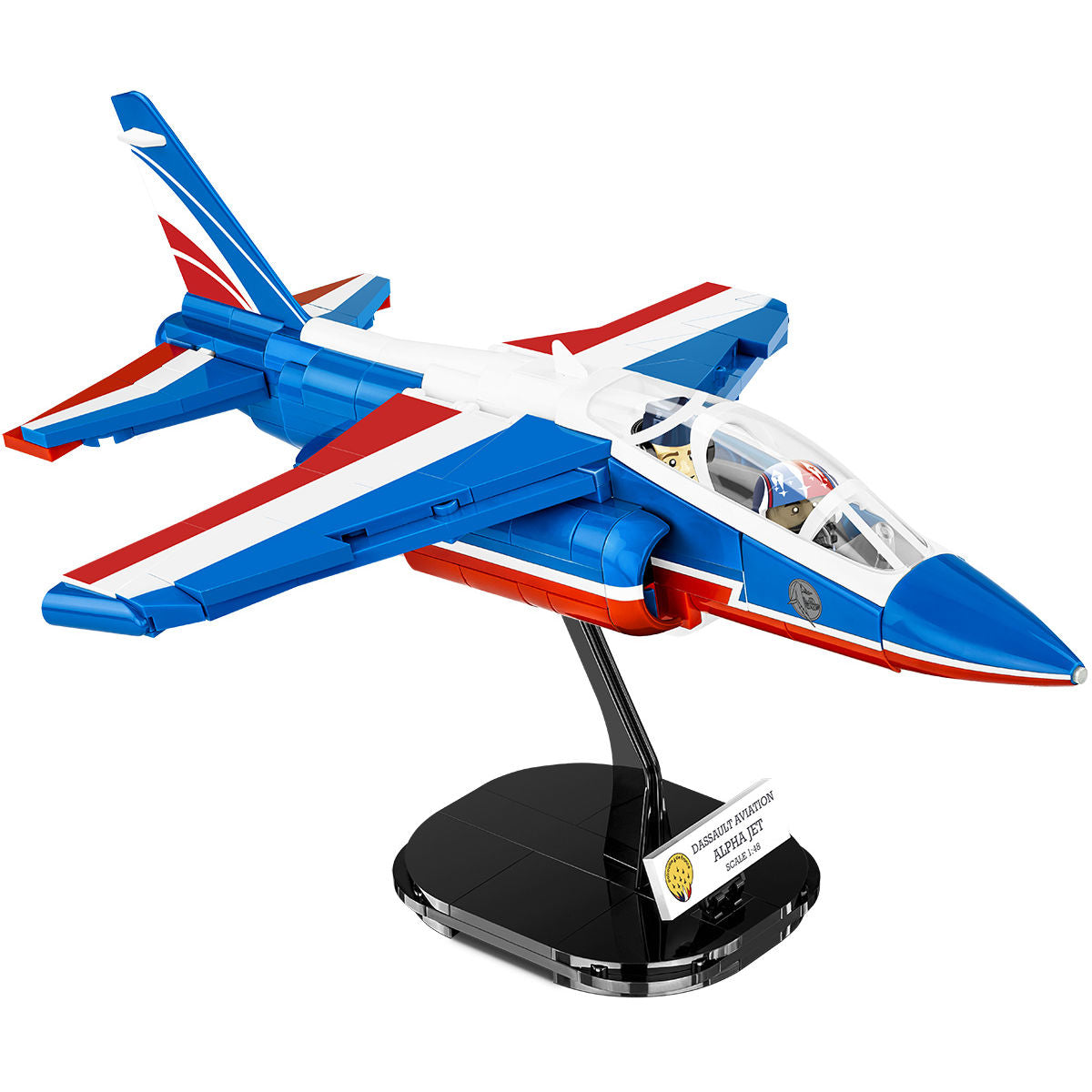 Alpha Jet - Patrouille de France Attack Jet Building Set - Image 4 of 6 | TheBrickTube