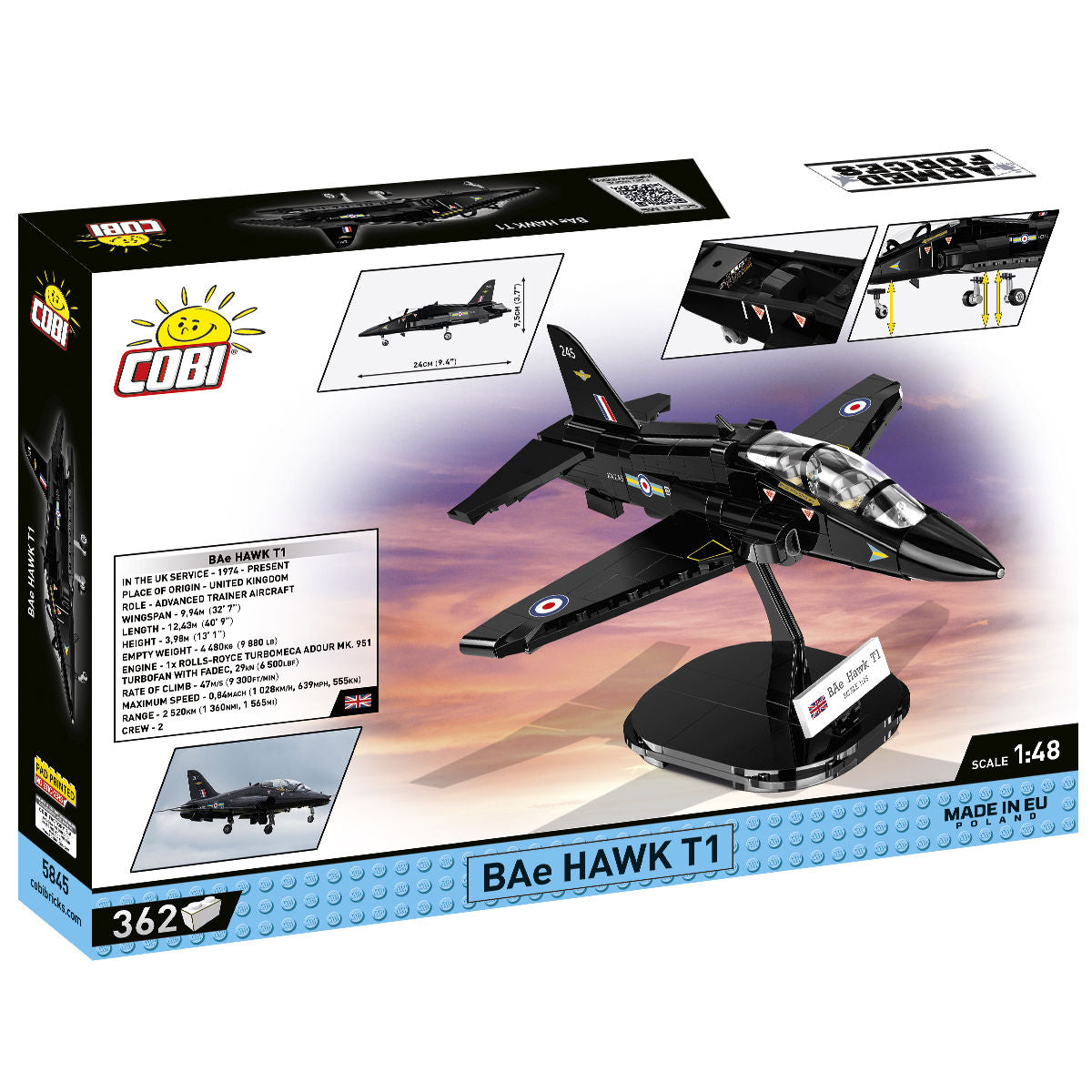 BAe Hawk T1 Jet Building Set - Image 2 of 6 | TheBrickTube