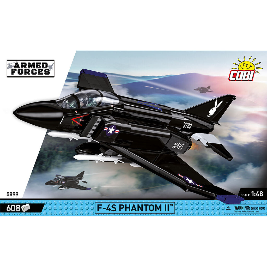 F-4S Phantom II Jet Fighter Building Set - Image 3 of 6 | TheBrickTube