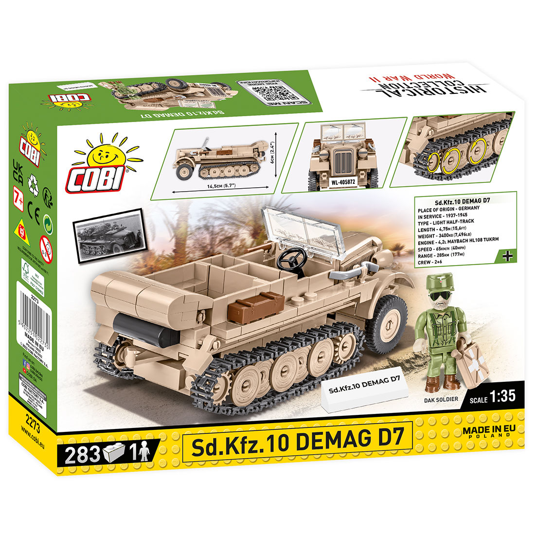Sd.Kfz. 10 Demag D7 Building Set - Image 2 of 6 | TheBrickTube
