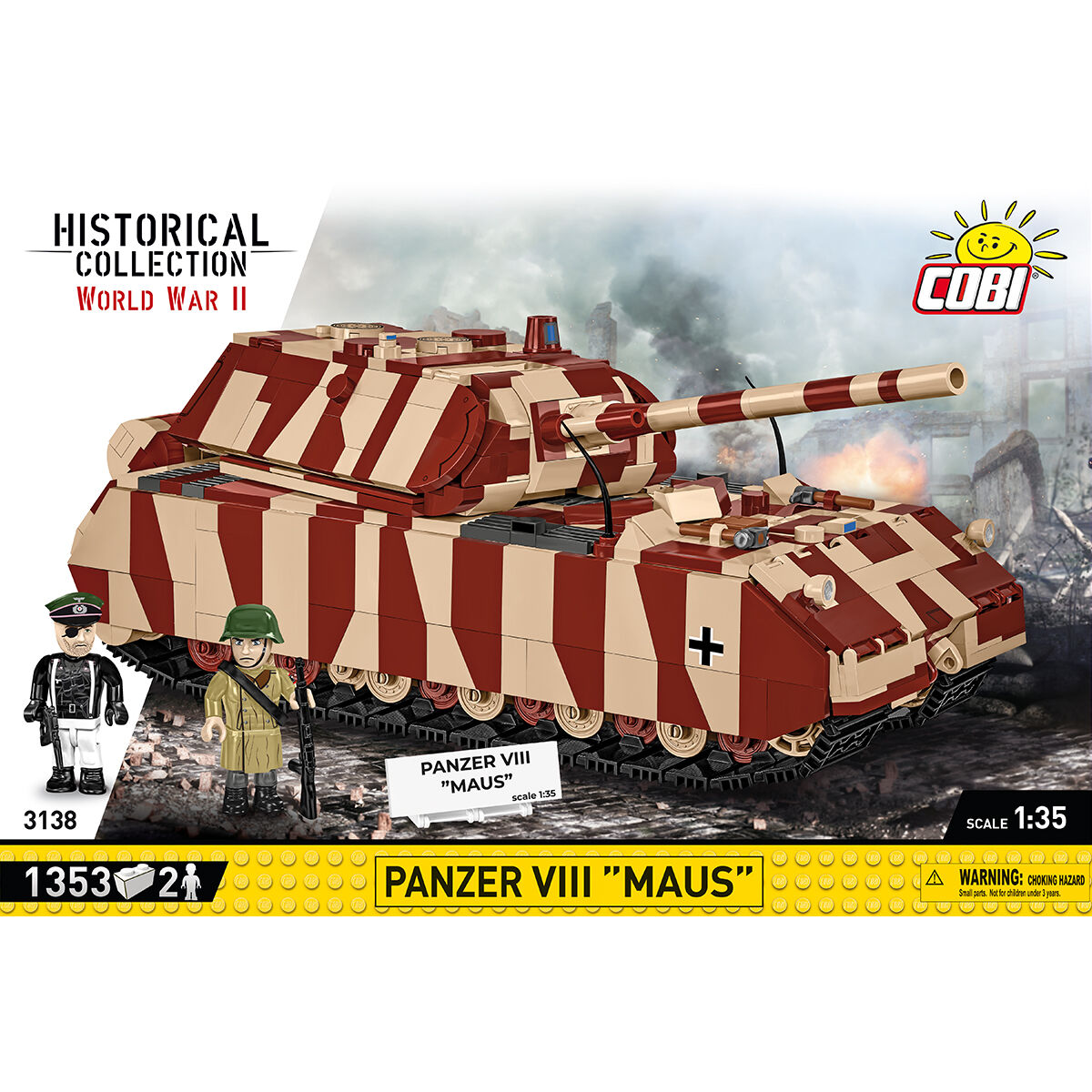 Panzer VIII "Maus" Tank Building Set - Image 3 of 6 | TheBrickTube