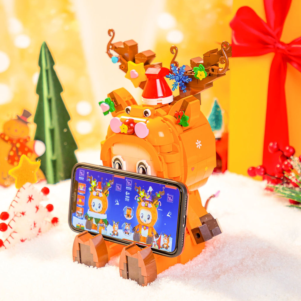 Festival Limited Christmas Elk Baby 25003 | Brick Building Set 733 Pcs - Image 4 of 5 | TheBrickTube