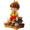 Pinocchio Building Blocks – Classic Fairy Tale Puppet Model - Main Image | TheBrickTube
