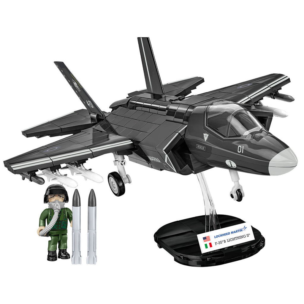 F-35B STOVL Lightning II Fighter Jet Building Set - Image 6 of 6 | TheBrickTube