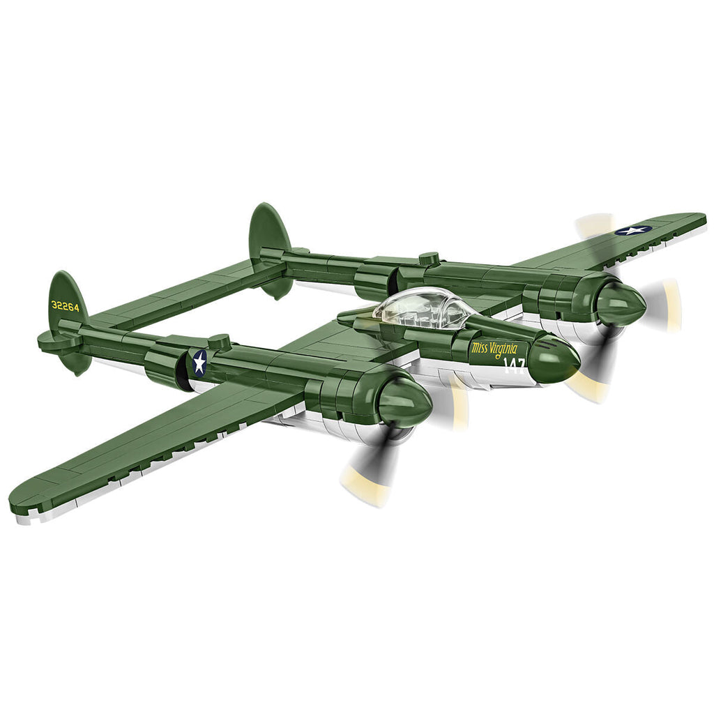 Lockheed P-38 Lightning Fighter Building Set - Image 5 of 6 | TheBrickTube