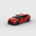 BMW M5 Competition brick model - front angle view - TheBrickTube