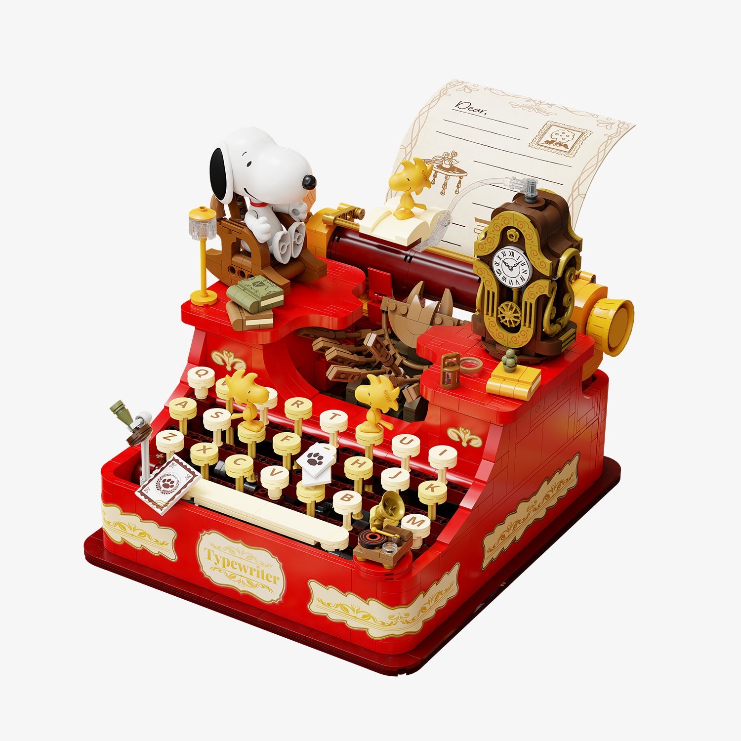 Pantasy x Snoopy Typewriter 86917 - Main Image | TheBrickTube