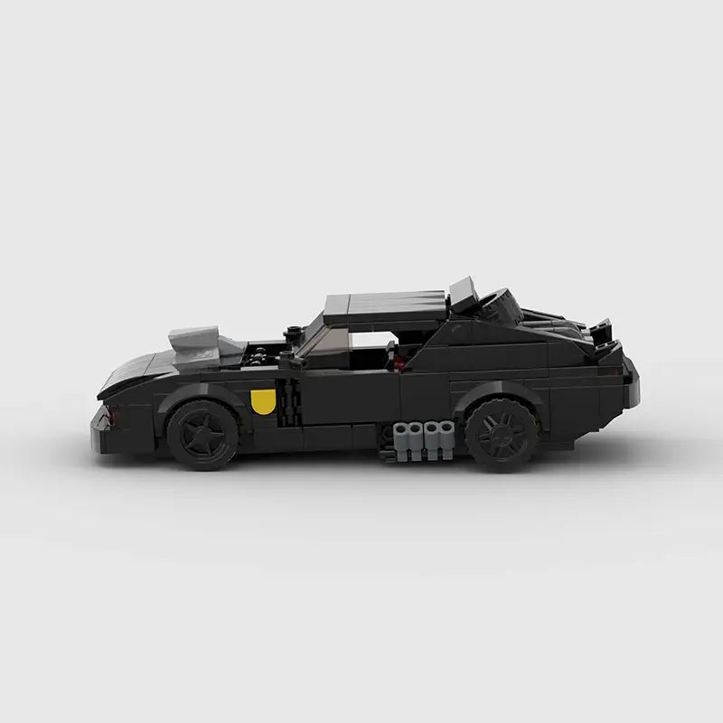 Ford Falcon V8 Interceptor|Mad Max brick model - detail close-up - TheBrickTube