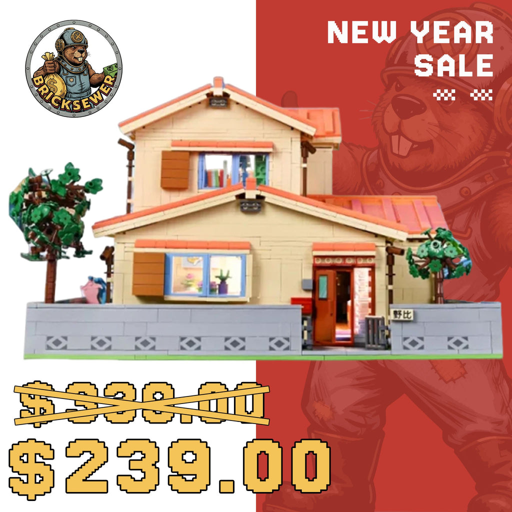K20422 Nobi Nobita's House Movie | Modular Building Blocks - Main Image | TheBrickTube