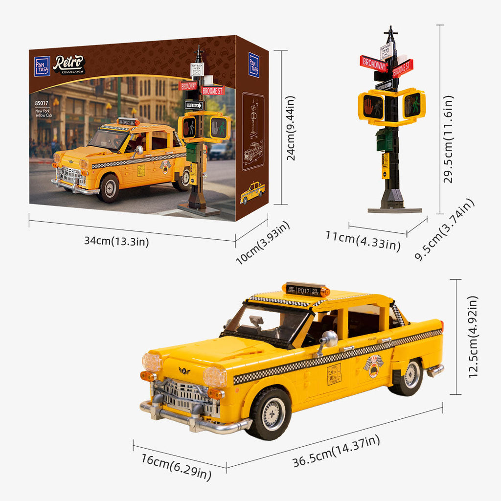 Pantasy New York Yellow Cab 85017 - Image 9 of 9 | TheBrickTube