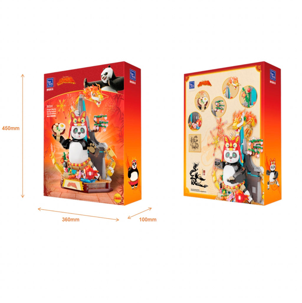 Pantasy x Kung Fu Panda Dragon Warrior Spring Festival Special Edition 86504 - Image 4 of 4 | TheBrickTube