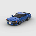 BMW 635CSI brick model - front angle view - TheBrickTube
