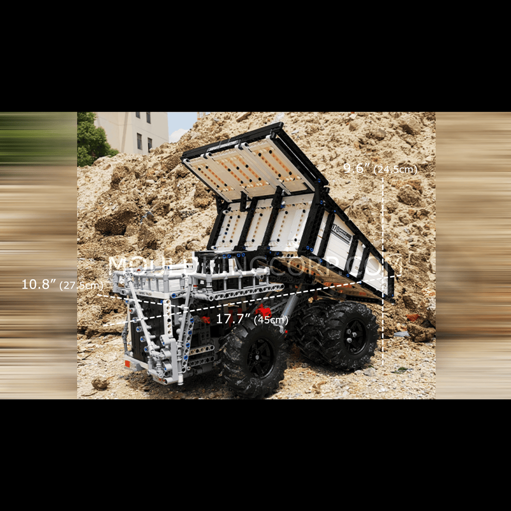 13170 RC Mining Dump Truck Building Set | 2,044 PCS - Image 6 of 6 | TheBrickTube