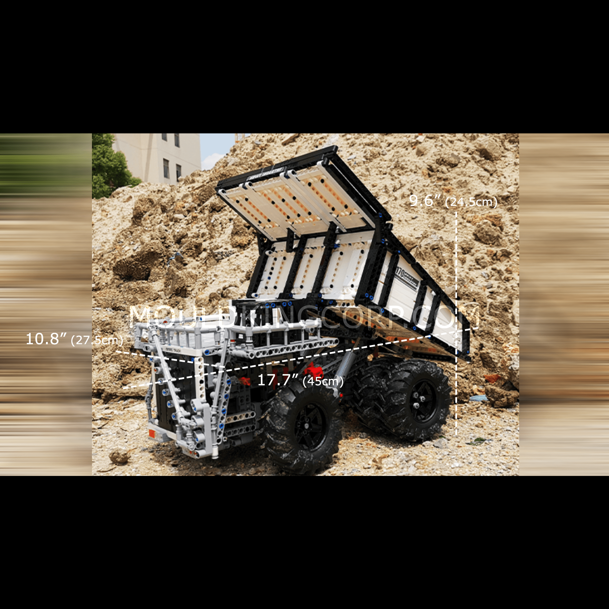 13170 RC Mining Dump Truck Building Set | 2,044 PCS - Image 6 of 6 | TheBrickTube