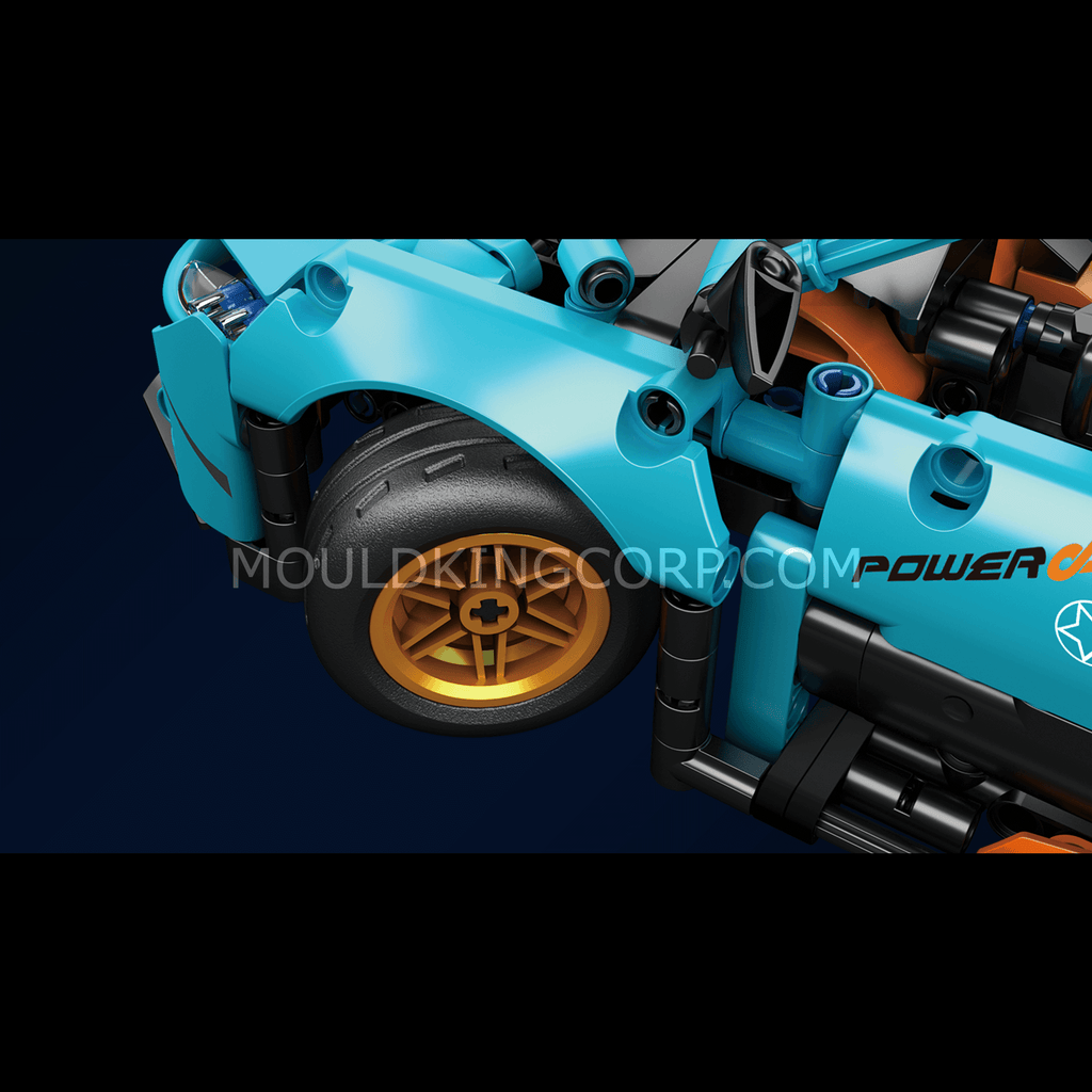 13174 P1-GTR Sports Car Model Building Set | 936 PCS - Image 3 of 6 | TheBrickTube