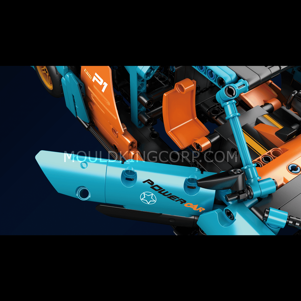 13174 P1-GTR Sports Car Model Building Set | 936 PCS - Image 4 of 6 | TheBrickTube