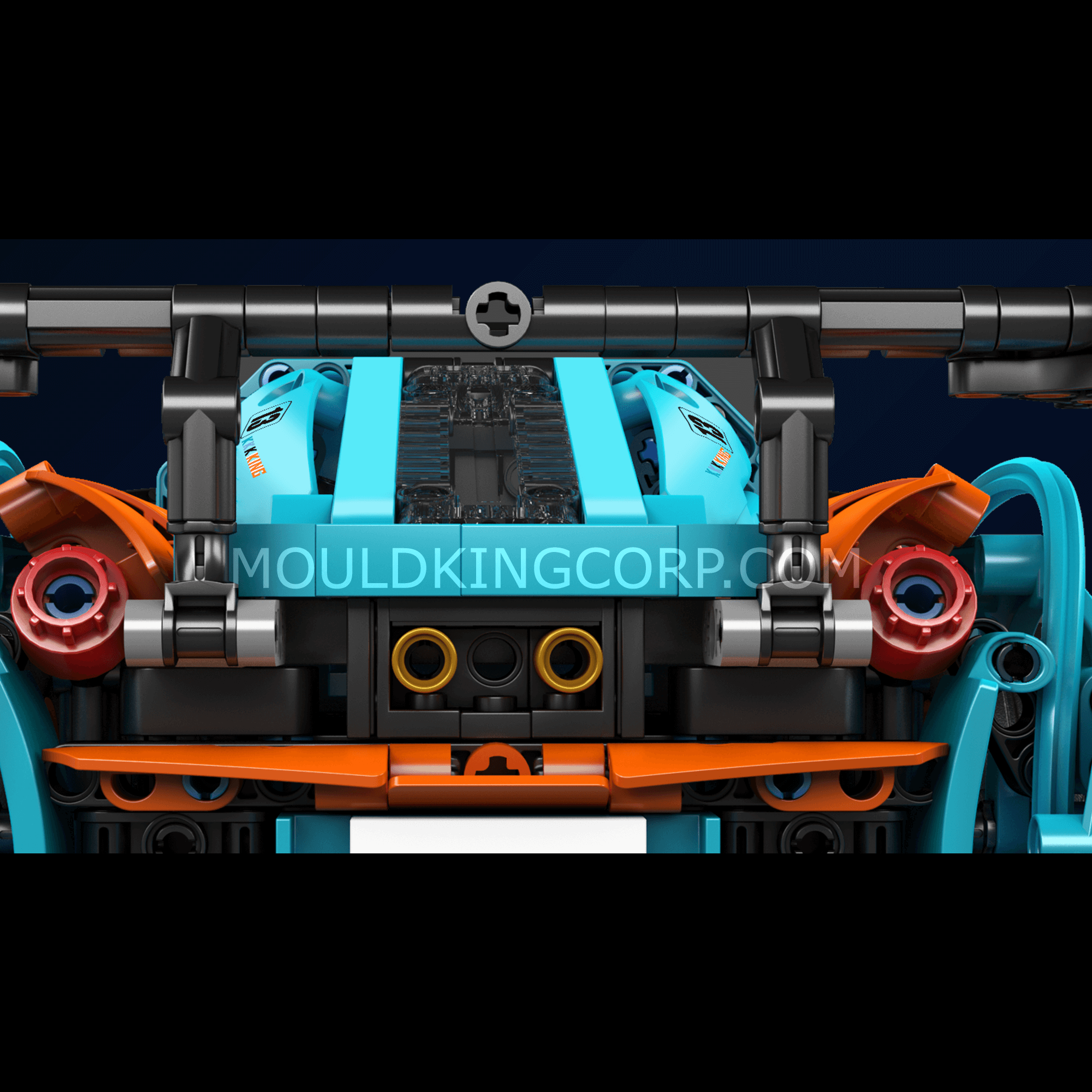 13174 P1-GTR Sports Car Model Building Set | 936 PCS - Image 5 of 6 | TheBrickTube