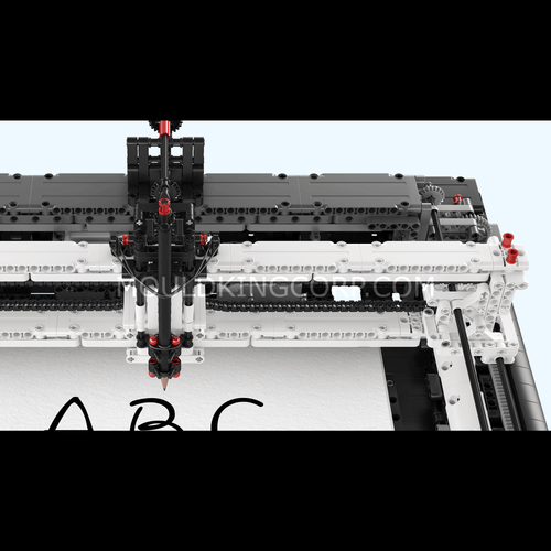 13181 Electric Pen Plotter Building Set | 3,088 PCS - Image 2 of 6 | TheBrickTube
