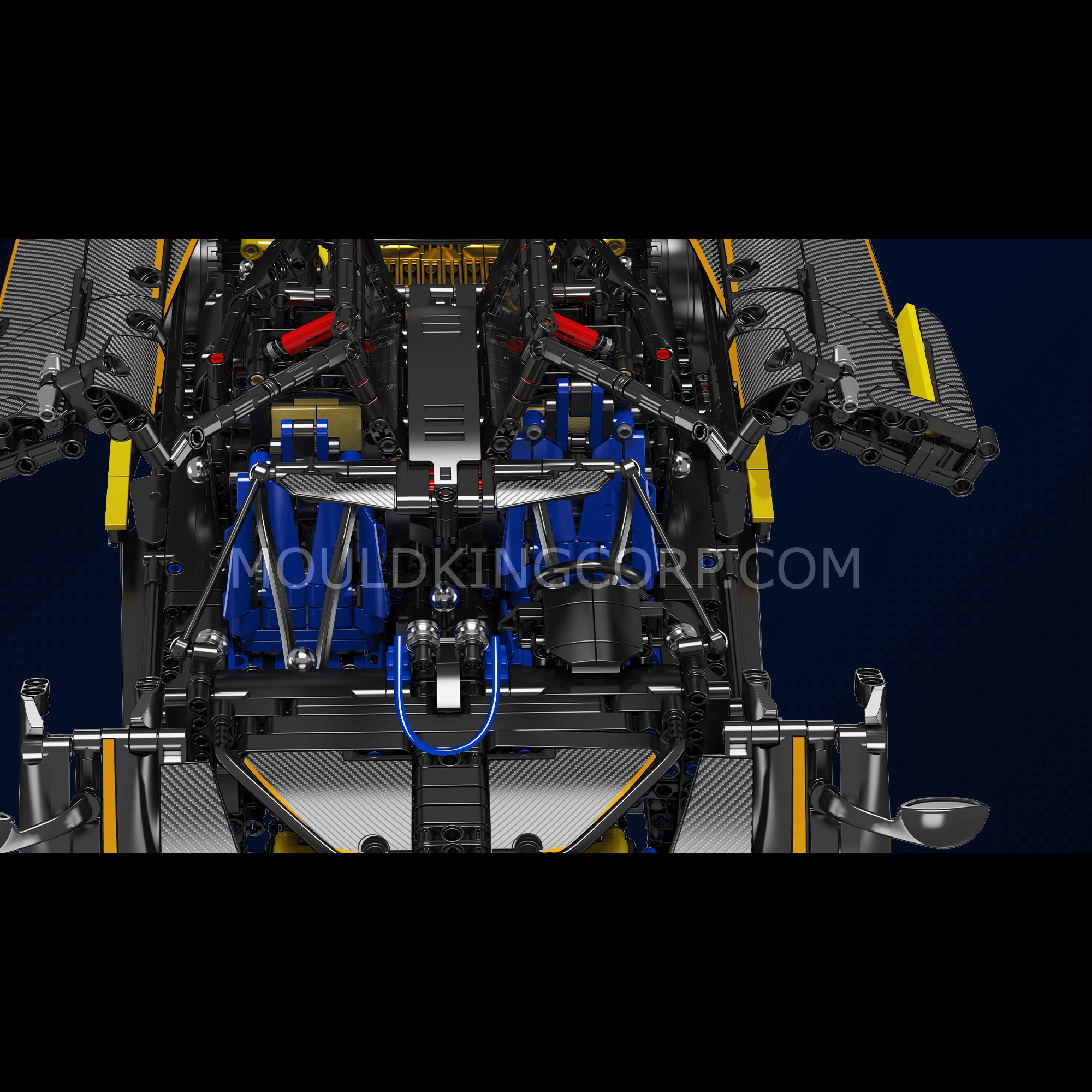 13182 Huayra Hyper Car Model Building Set | 4,802 PCS - Image 4 of 7 | TheBrickTube