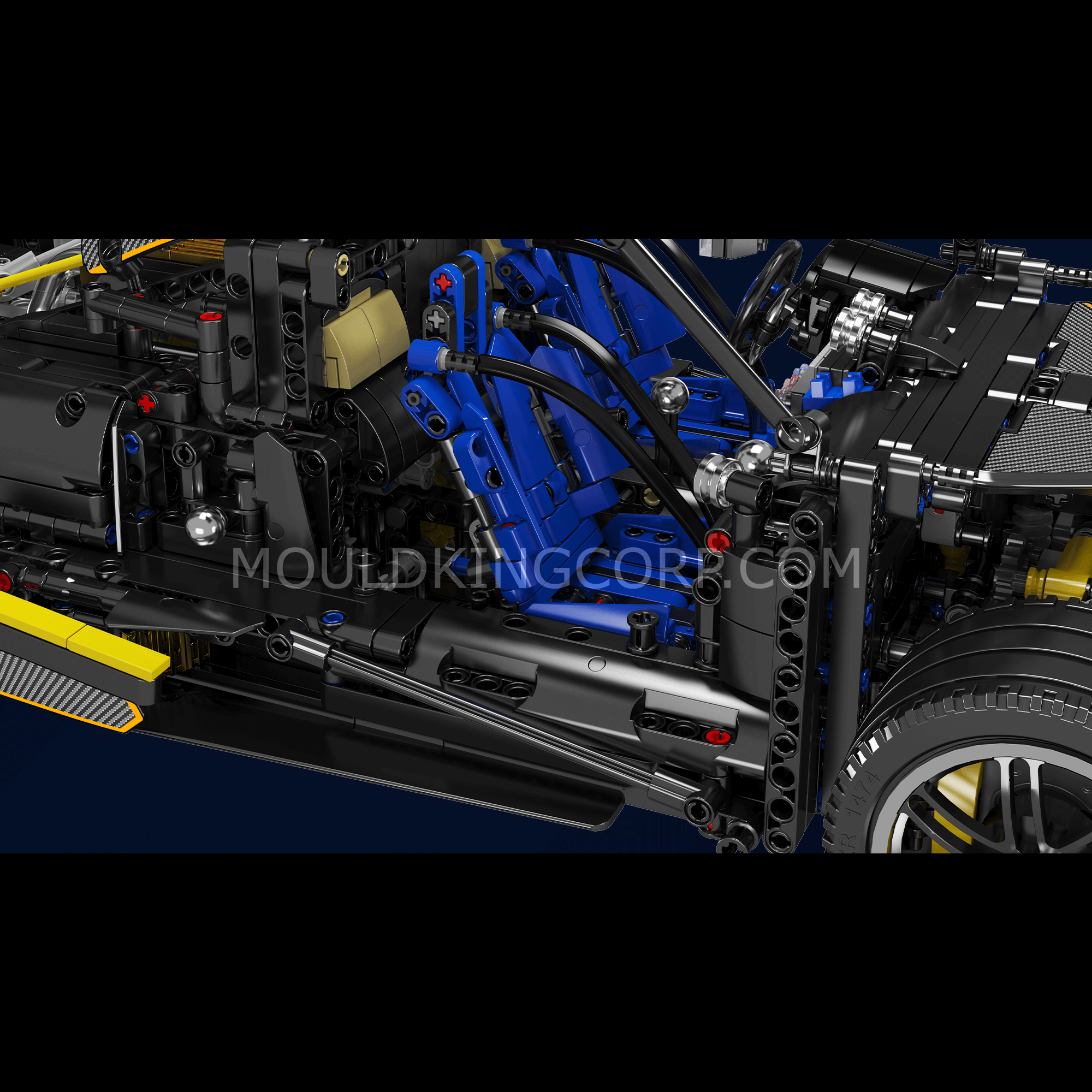 13182 Huayra Hyper Car Model Building Set | 4,802 PCS - Image 3 of 7 | TheBrickTube