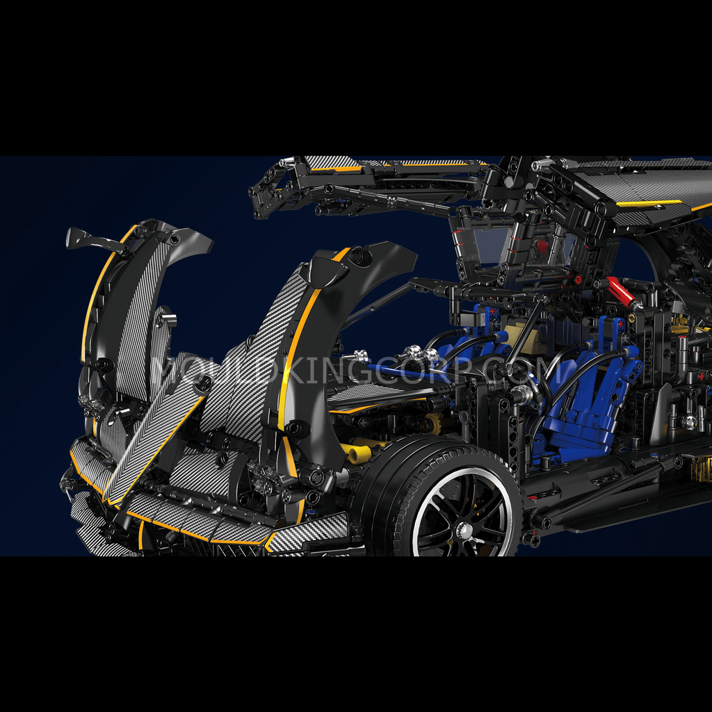 13182 Huayra Hyper Car Model Building Set | 4,802 PCS - Image 6 of 7 | TheBrickTube