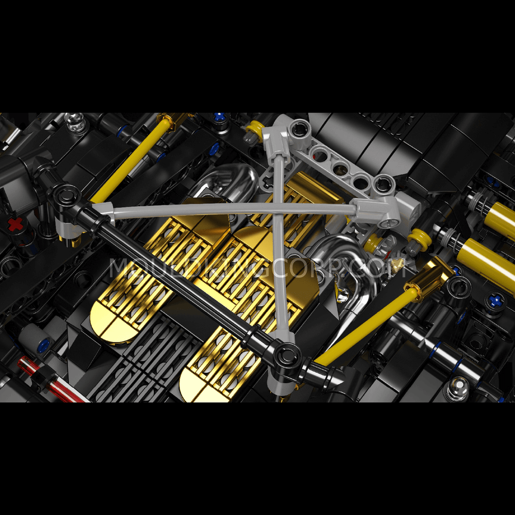 13182 Huayra Hyper Car Model Building Set | 4,802 PCS - Image 5 of 7 | TheBrickTube