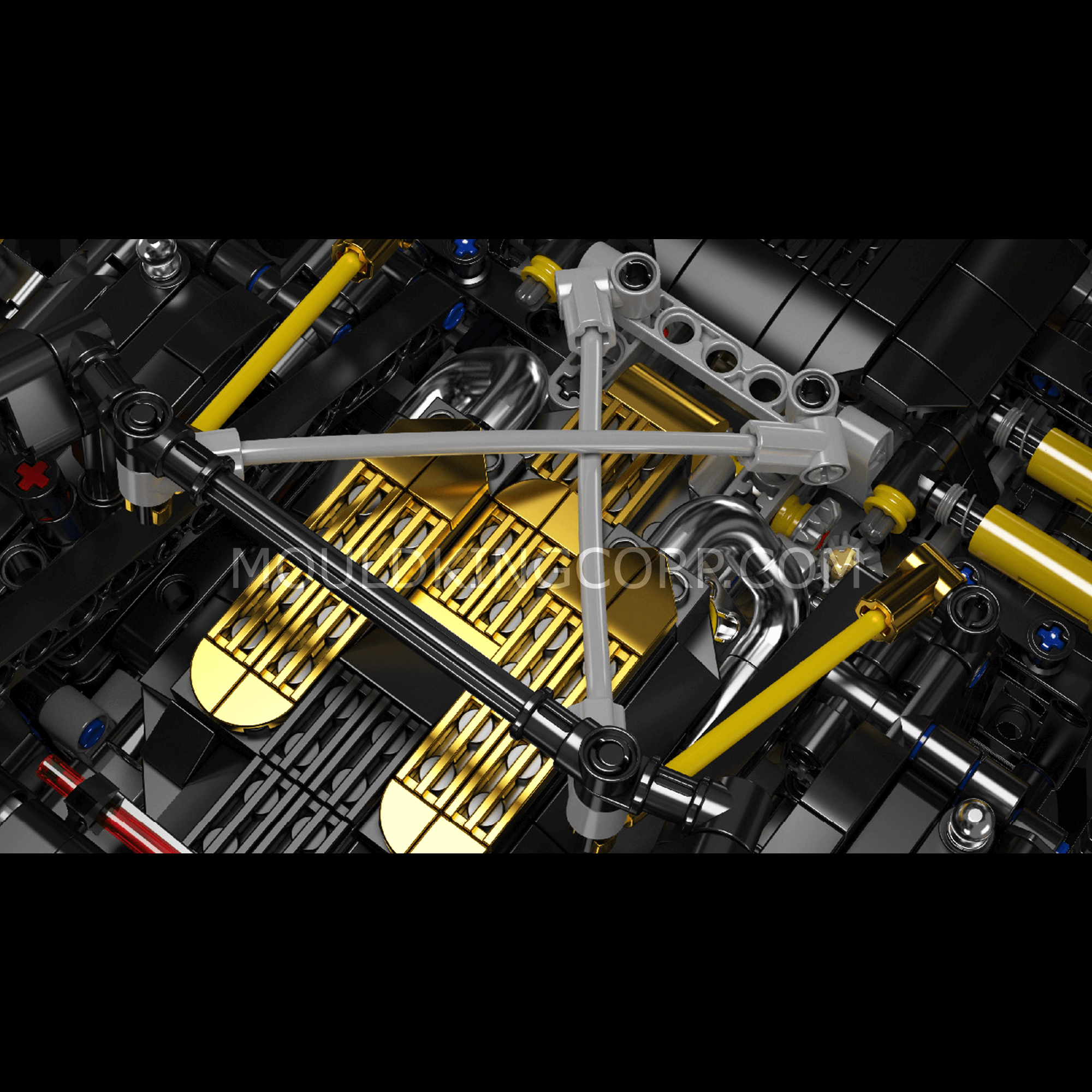 13182 Huayra Hyper Car Model Building Set | 4,802 PCS - Image 5 of 7 | TheBrickTube