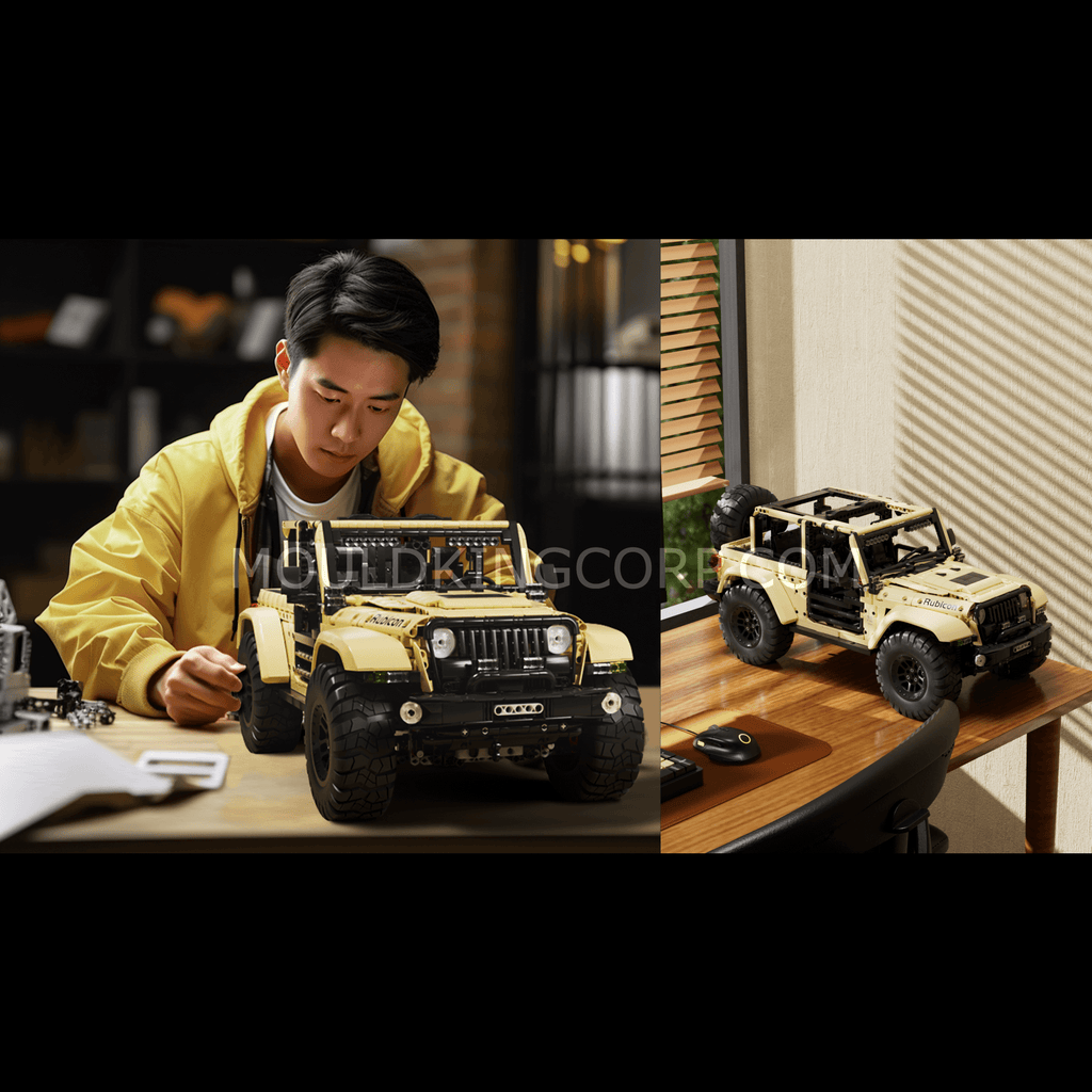 13184 Remote Controlled Off-Road Wrangler Building Set | 3,621 PCS - Image 3 of 7 | TheBrickTube
