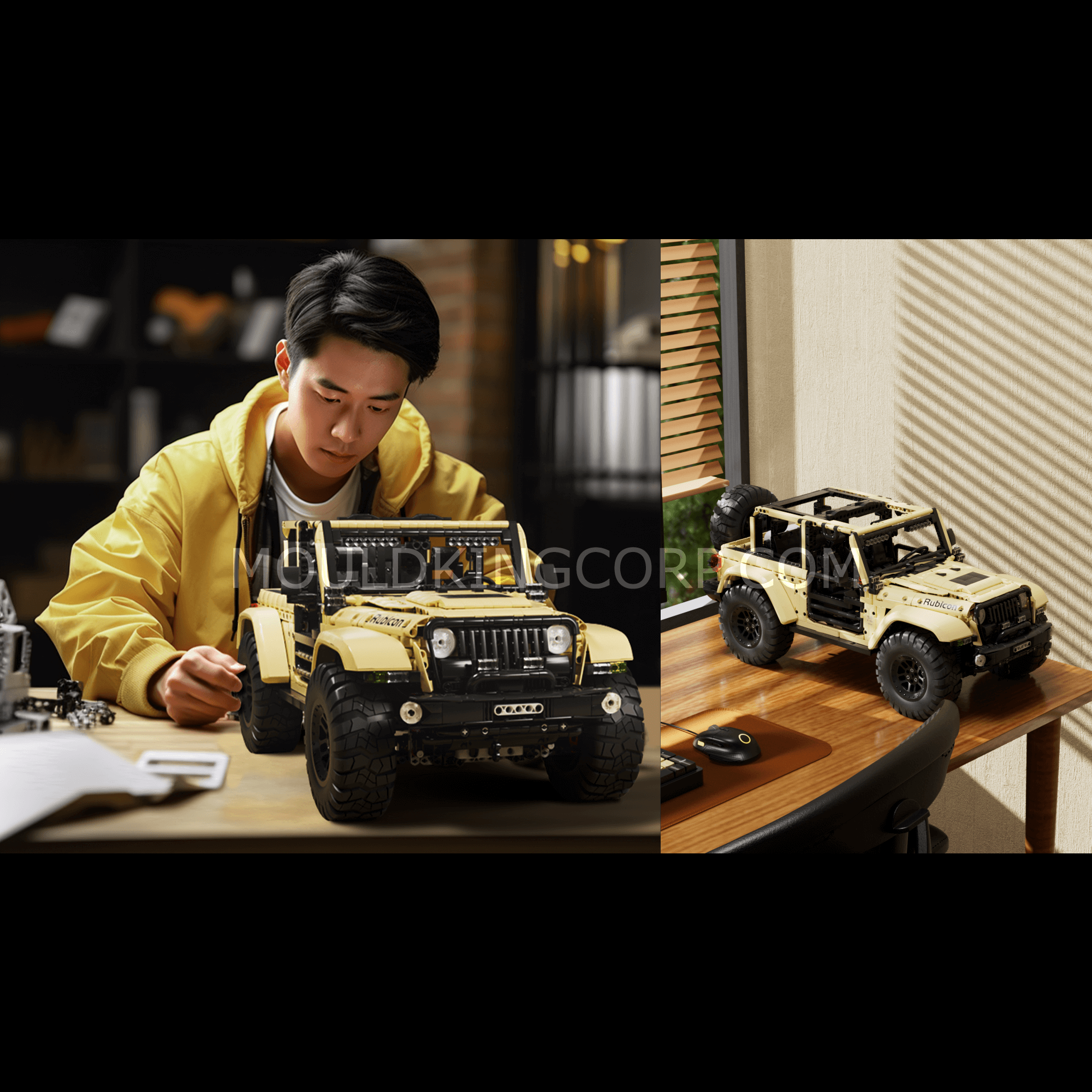 13184 Remote Controlled Off-Road Wrangler Building Set | 3,621 PCS - Image 3 of 7 | TheBrickTube