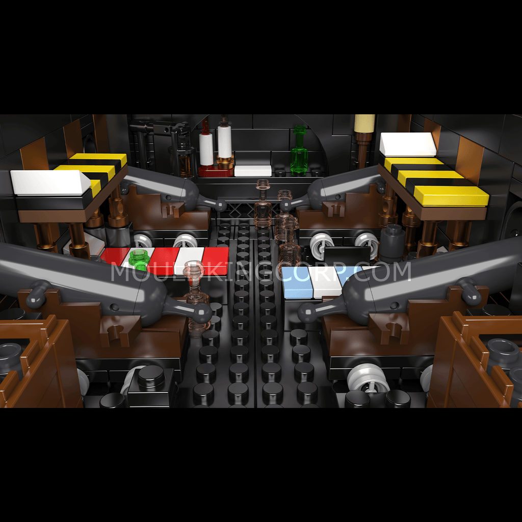 13186 Black Pirate Ship Building Model Set | 4,794 PCS | Ship Building Blocks - Image 5 of 6 | TheBrickTube