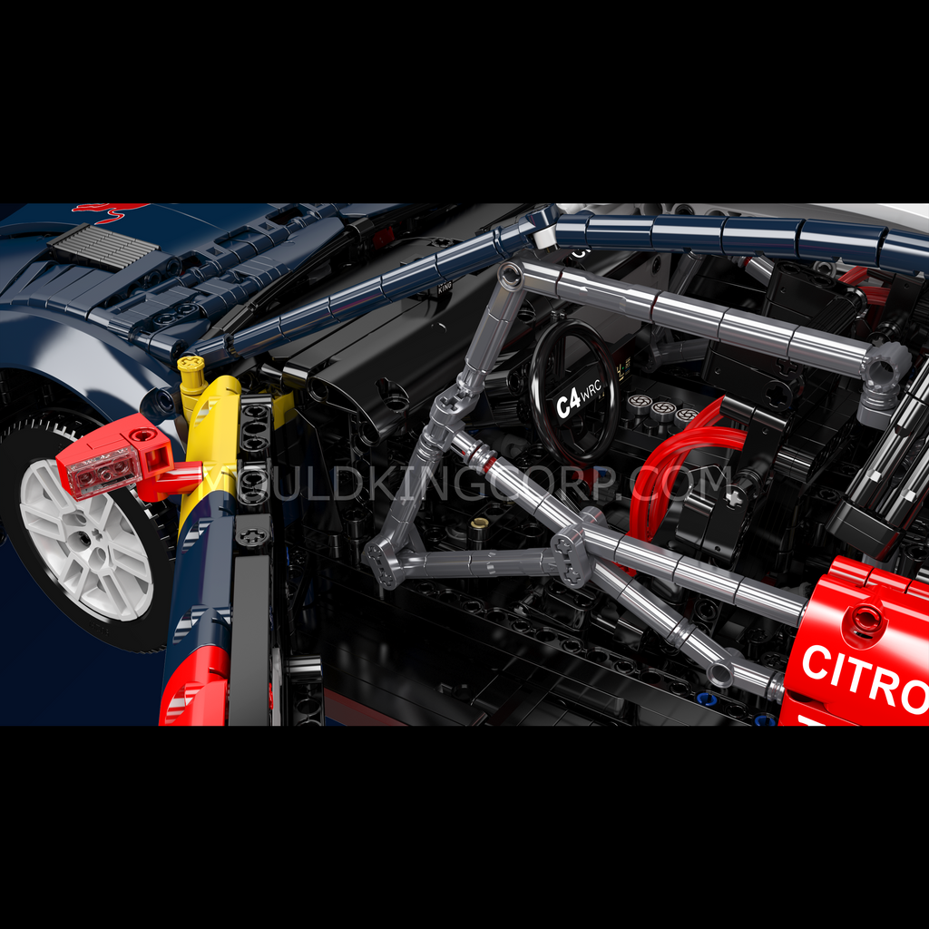 13187 Ultimate French C4 Rally Car Model Building Set | 4,606 Pcs - Image 2 of 6 | TheBrickTube