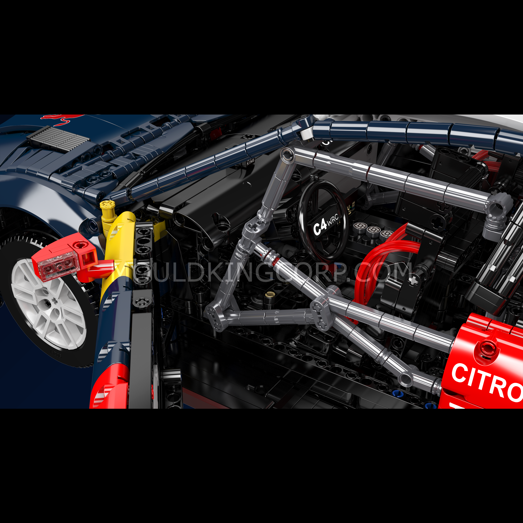 13187 Ultimate French C4 Rally Car Model Building Set | 4,606 Pcs - Image 2 of 6 | TheBrickTube