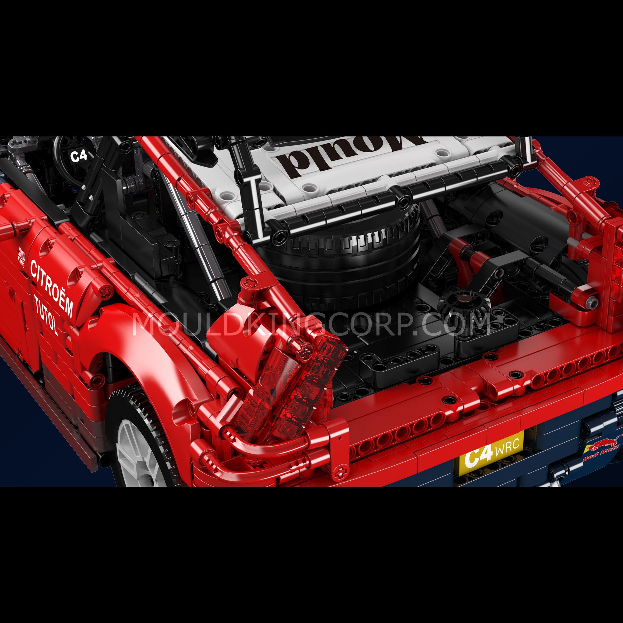 13187 Ultimate French C4 Rally Car Model Building Set | 4,606 Pcs - Image 5 of 6 | TheBrickTube