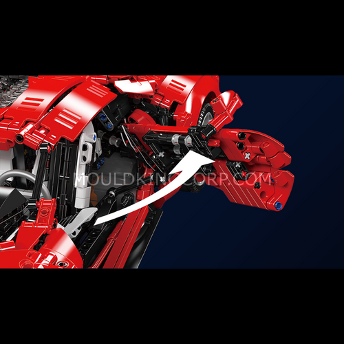 13190 Lykan Remote Controlled Hypersport Car Building Set | 4,070 Pcs - Image 2 of 6 | TheBrickTube