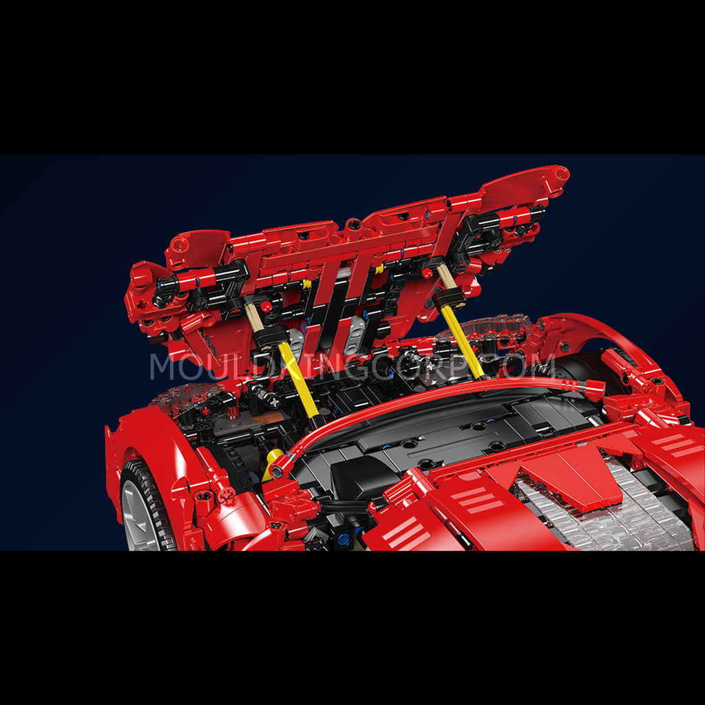13190 Lykan Remote Controlled Hypersport Car Building Set | 4,070 Pcs - Image 3 of 6 | TheBrickTube