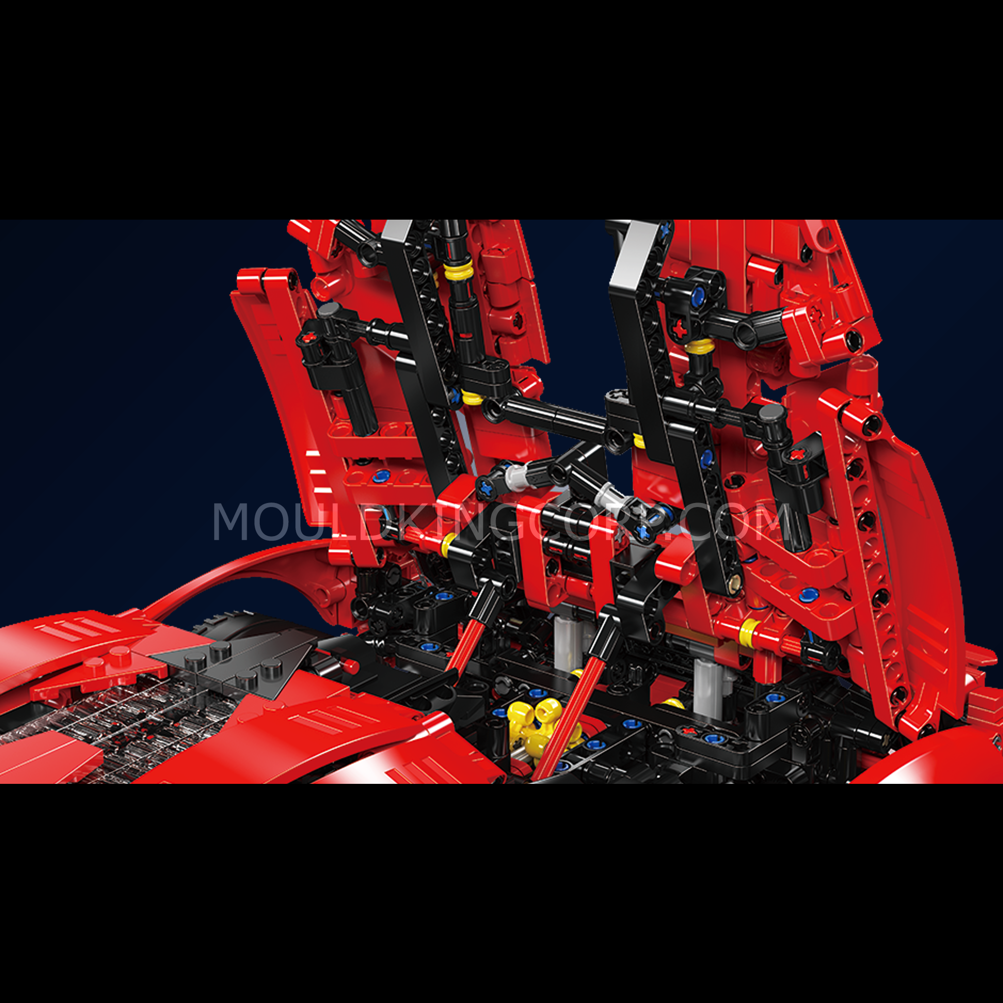 13190 Lykan Remote Controlled Hypersport Car Building Set | 4,070 Pcs - Image 5 of 6 | TheBrickTube