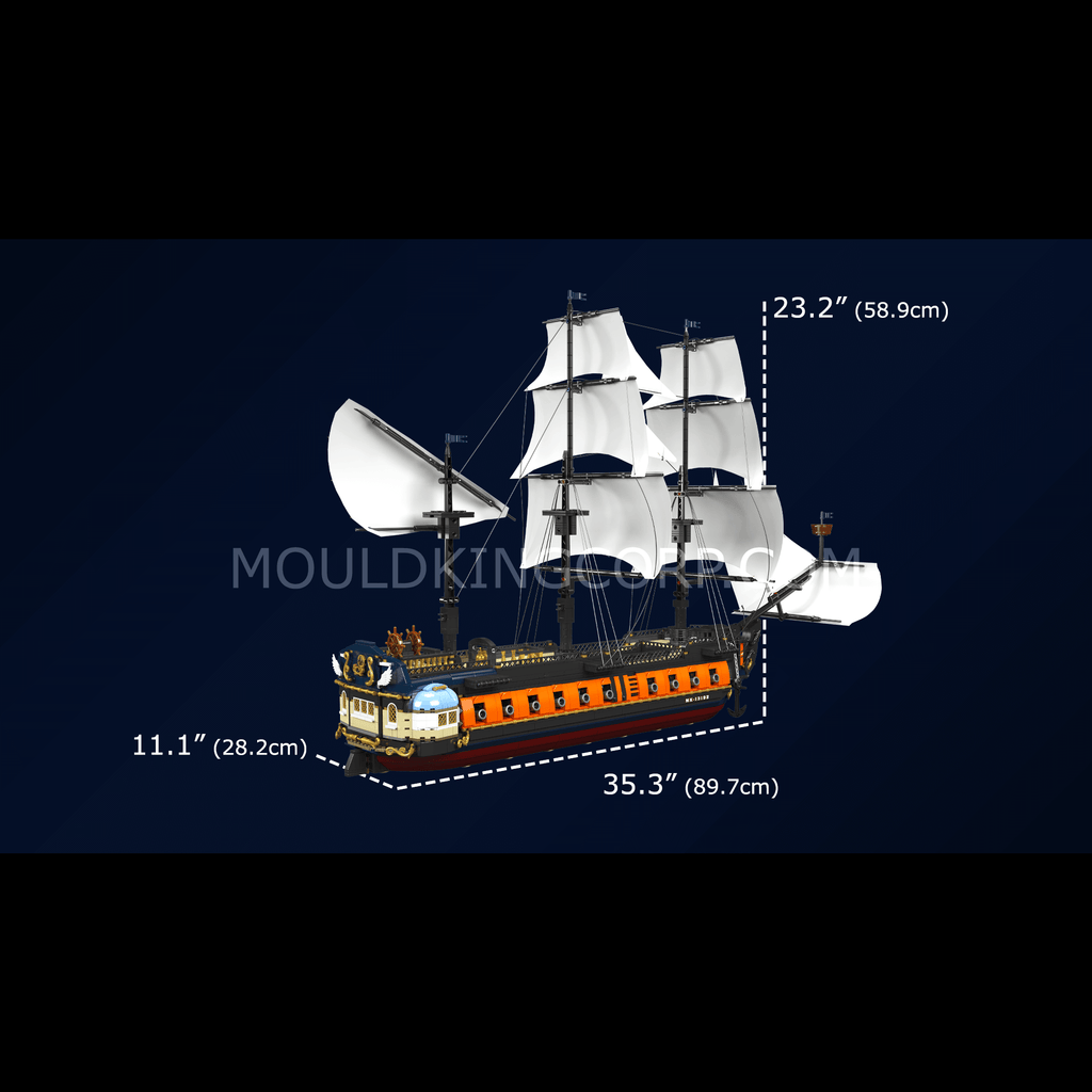 13192 Imperial Frigate Model Building Set | 3,580 Pcs - Image 6 of 6 | TheBrickTube