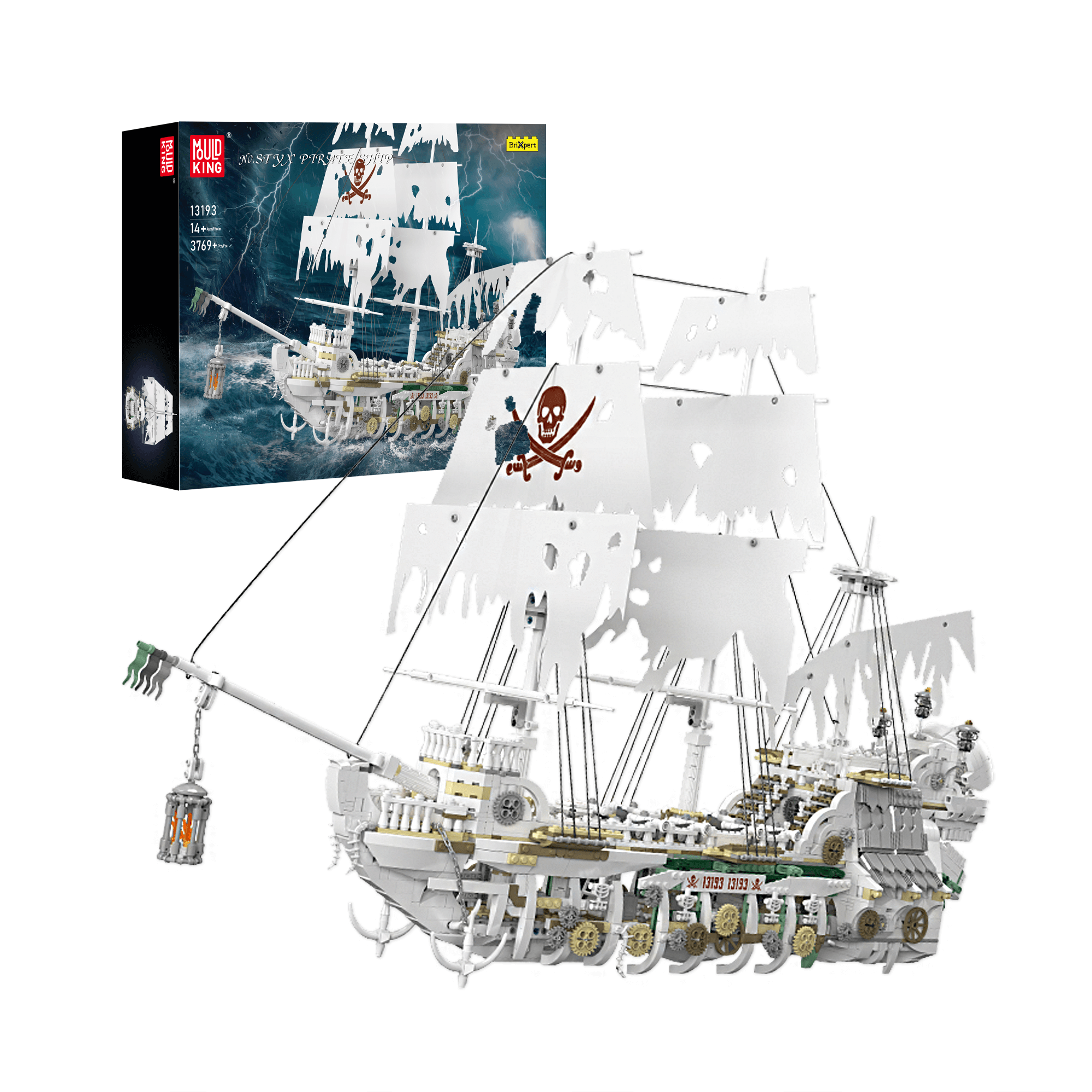 13193 Styx Pirate Ship Building Model Set | 3,769 Pcs | Ship Building Blocks - Image 2 of 7 | TheBrickTube