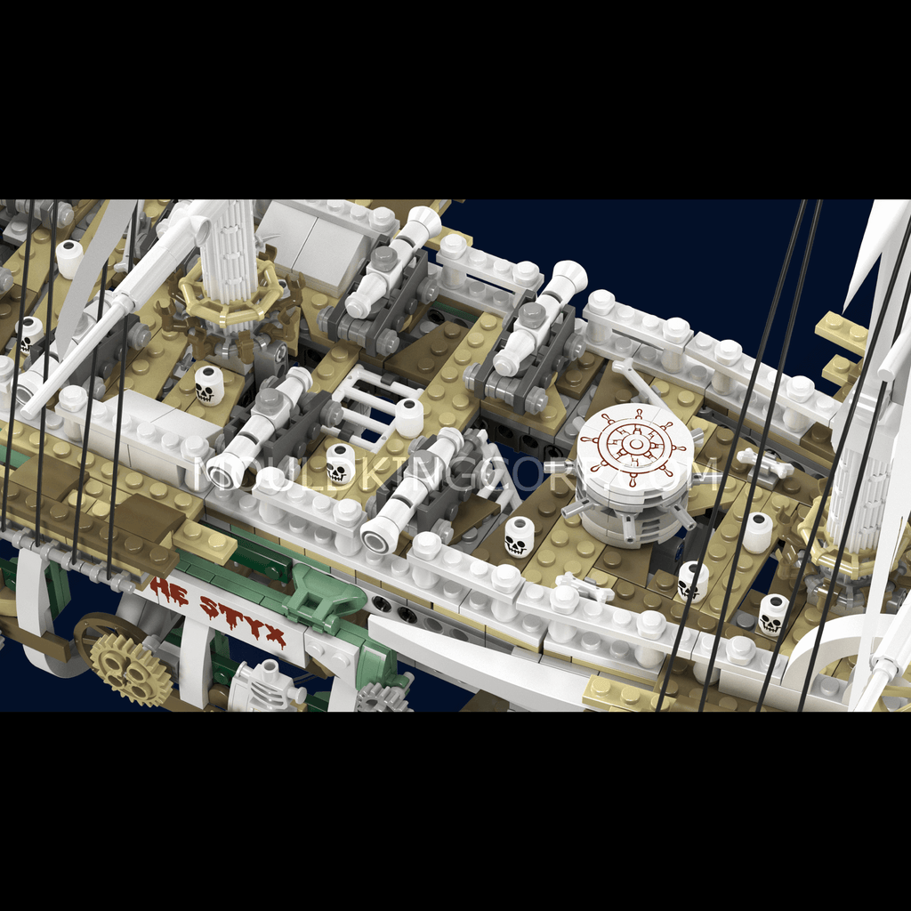 13193 Styx Pirate Ship Building Model Set | 3,769 Pcs | Ship Building Blocks - Image 3 of 7 | TheBrickTube