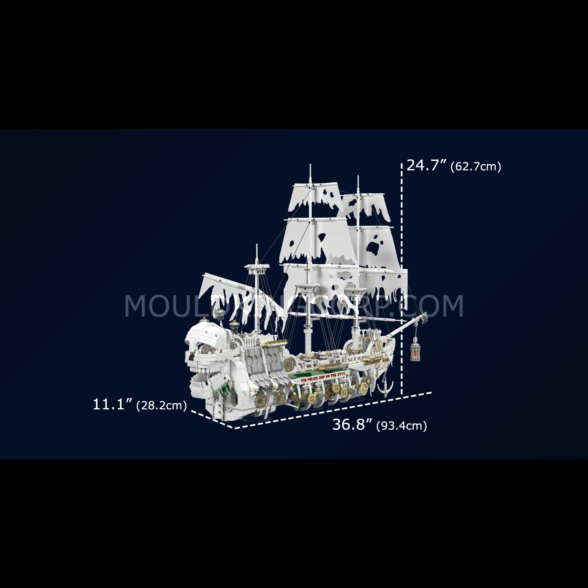 13193 Styx Pirate Ship Building Model Set | 3,769 Pcs | Ship Building Blocks - Image 7 of 7 | TheBrickTube