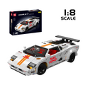 13194 Remote Controlled 80S Italian Bull Coutach | 1,384 PCS - Main Image | TheBrickTube